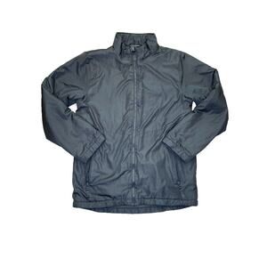 All In Motion Jacket Womens XL Full Zip Black Fleece 100% Recycled Polyester